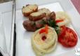 Grilled Chicken Sausage With Roasted Tomatoes
